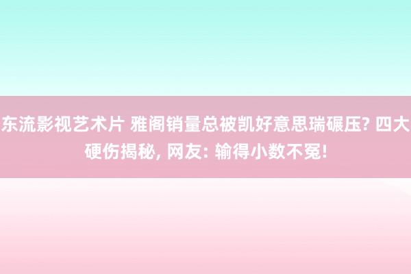 东流影视艺术片 雅阁销量总被凯好意思瑞碾压? 四大硬伤揭秘, 网友: 输得小数不冤!